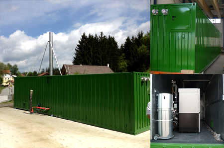 20' BHKW-Container - schallisoliert